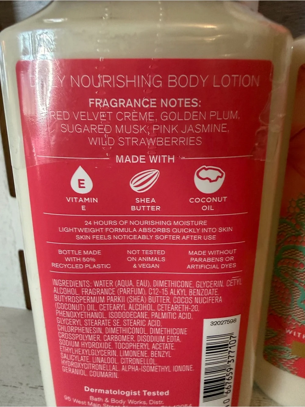 Bath & Body Works VELVET SUGAR Daily Nourishing Body Lotion 8oz New Lot Set of 2